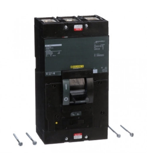 Square D Q4L3400 - Circuit breaker, Q4, 400A, 3 pole, 240VAC, 25kA, lugs, thermal magnetic | Schneider Electric
