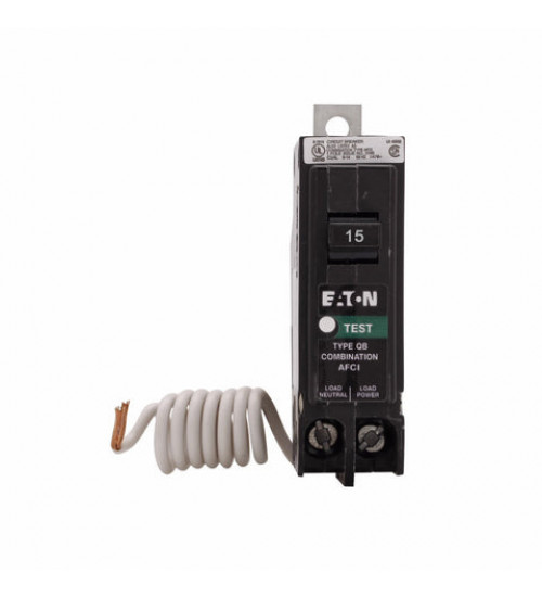 QB1015CAF - Eaton Cutler-Hammer 15 Amp 1 Pole 240 Volt Bolt-On Molded Case Circuit Breaker