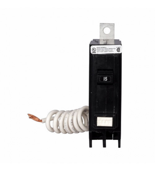 QBGF1015 - Eaton Cutler-Hammer 15 Amp 1 Pole 120 Volt Bolt-On Molded Case Circuit Breaker