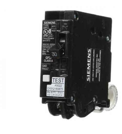 Siemens - QF130ACSA - 30 Amp GFCI Circuit Breaker