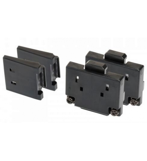 iQ-R PLC Series; DIN rail mounting adapter