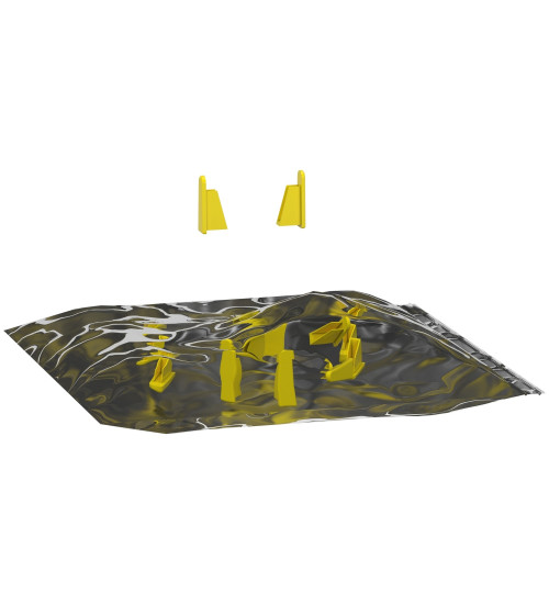 Schneider Electric R9XE110 - set of 10 end caps 1 Pole