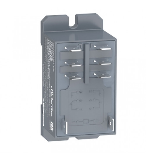 Schneider Electric RPF2BJD - power relay plug-in - Harmony RPF - 2 CO - 12 V DC - 30 A