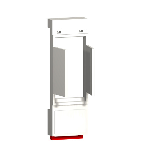 Schneider Electric RPZ1DA - mounting adaptor for DIN rail - for power relay RPM