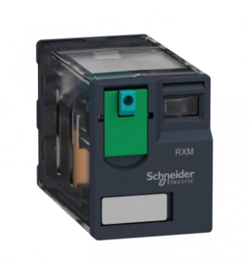 Schneider Electric RXM2AB1ED - Miniature plug-in relay, 12 A, 2 CO, 48 V DC