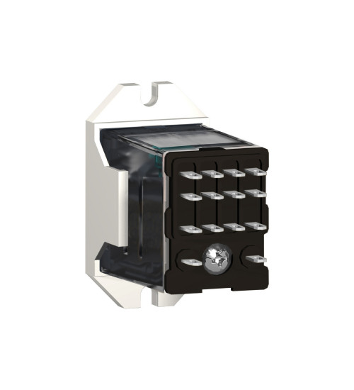 Schneider Electric RXZE2FA - mounting adaptor with fixing lugs for panel - for relays RXM and RPM