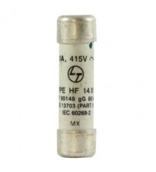 SF90147 - 8A, HRC Fuse, Cylindrical Fuse Link Type, HF - L&T | Lauritz Knudsen