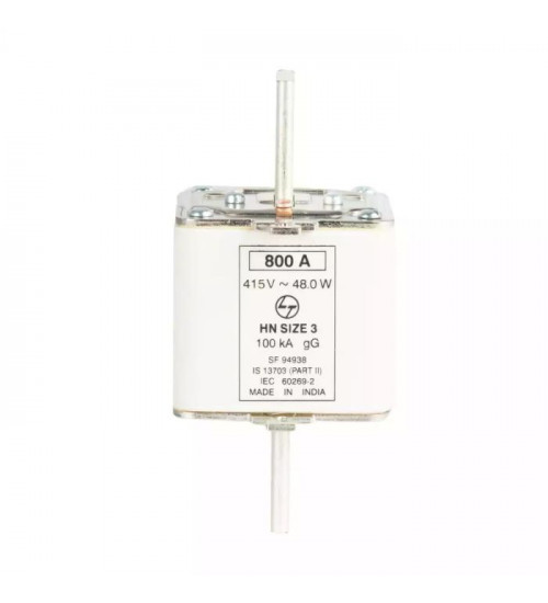 Lauritz Knudsen SF94436 HN DIN HRC fuse 500A 415V AC Size III