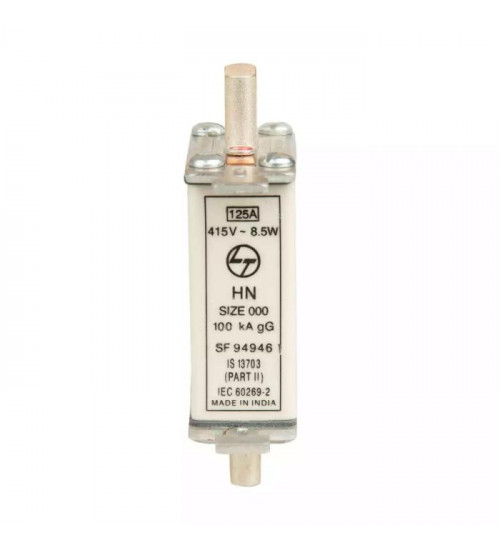 Lauritz Knudsen SF94946 HN DIN HRC fuse 125A 415V AC Size 000