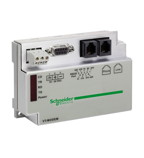 Schneider Electric SR2MOD01 - modem interface - analog PSTN - for communication interface SR2COM01