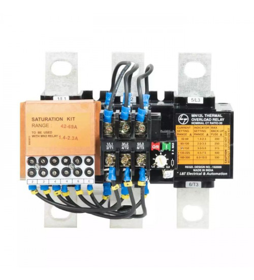 Lauritz Knudsen SS94127OOMO MN 12L Thermal Overload Relay 90-150A 415V AC Class 10A
