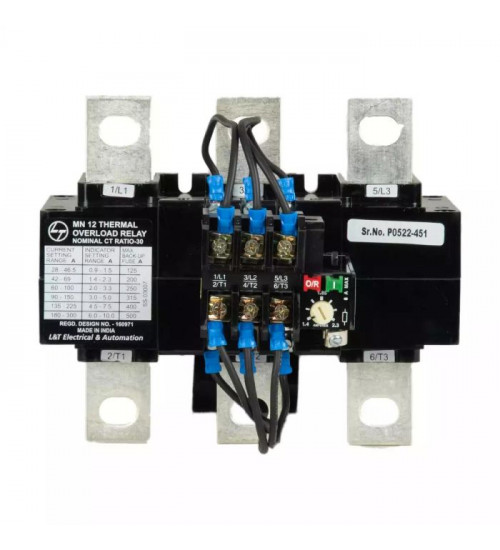 Lauritz Knudsen SS94138OOHO MN 12 Thermal Overload Relay 42-69A 415V AC Class 10A
