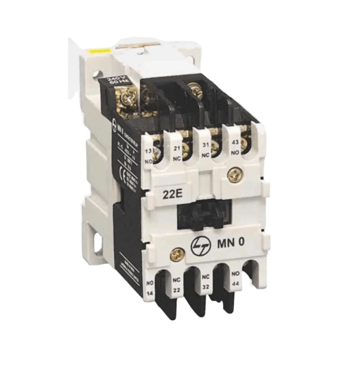 SS946672OOO - 4A, 220V DC, Aux. Contactor with DC Coil, MN0 40E, Aux. Contact 2NO+2NC - L&T SS946672OOO - 4A, 220V DC, Aux. Contactor with DC Coil, MN0 40E, Aux. Contact 2NO+2NC - L&T