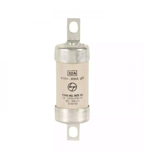 Lauritz Knudsen ST30752 HQ Bolted HRC fuse 25A 415V AC Size A2