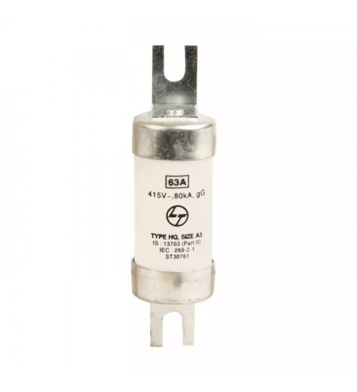 Lauritz Knudsen ST30760 HQ Bolted HRC fuse 50A 415V AC Size A3