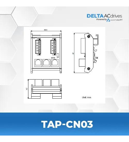 Delta TAP-CN03 AC Servo Accessories