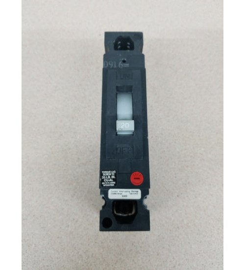 TEB111020 - GE - Feed - Thru - 20 Amp - 1 Pole - 120 Volt