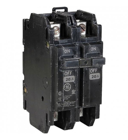THQC2120 - GE - Feed - Thru - 20 Amp - 2 Pole - 240 Volt
