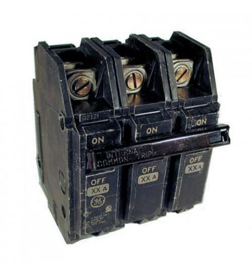 THQC32015 - GE - Feed - Thru - 15 Amp - 3 Pole - 240 Volt
