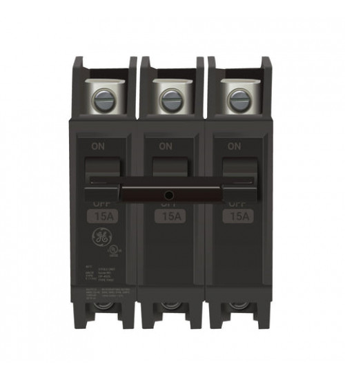 THQC32015WL - GE - Feed - Thru - 15 Amp - 3 Pole - 240 Volt