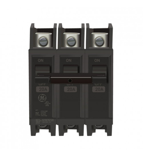 THQC32020 - GE - Feed - Thru - 20 Amp - 3 Pole - 240 Volt
