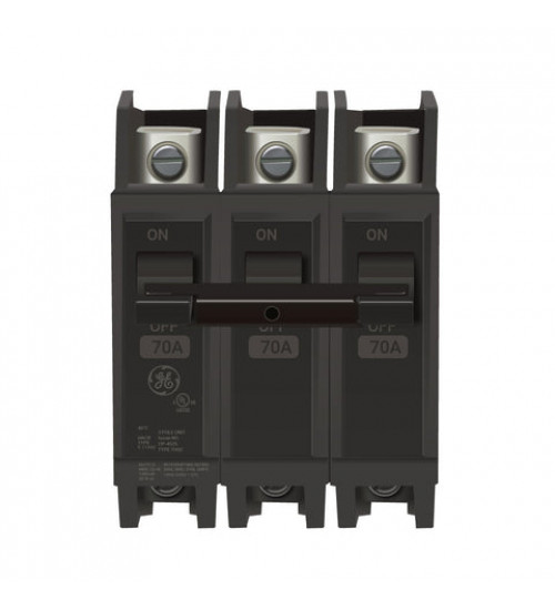 THQC32070 - GE - Feed - Thru - 70 Amp - 3 Pole - 240 Volt