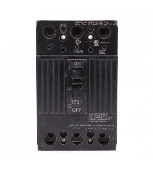 THQD32175 - GE - Feed - Thru - 175 Amp - 3 Pole - 240 Volt
