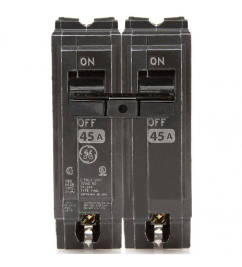 THQL2145 - GE - Plug - In - 45 Amp - 2 Pole - 240 Volt