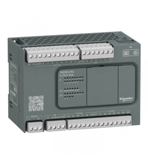 Schneider Electric TM200C24U - controller M200 24 IO transistor SINK