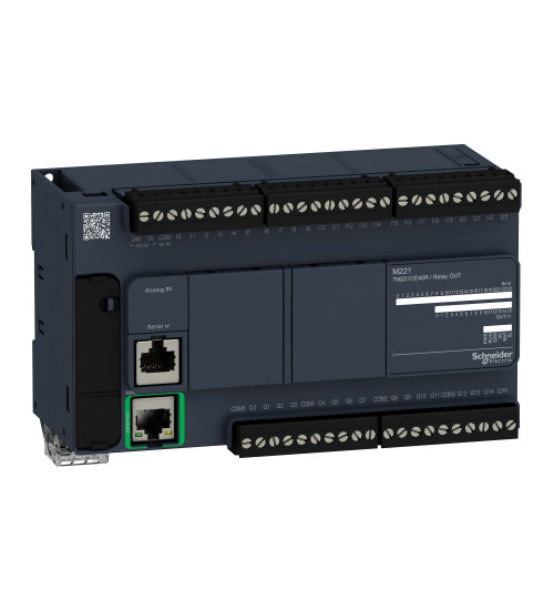 Schneider Electric TM221CE40R - logic controller, Modicon M221, 40 IO, relay, Ethernet