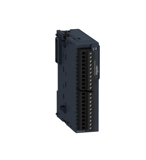 Schneider Electric Analog input module, Modicon TM3, 8 inputs, screw, 24V D