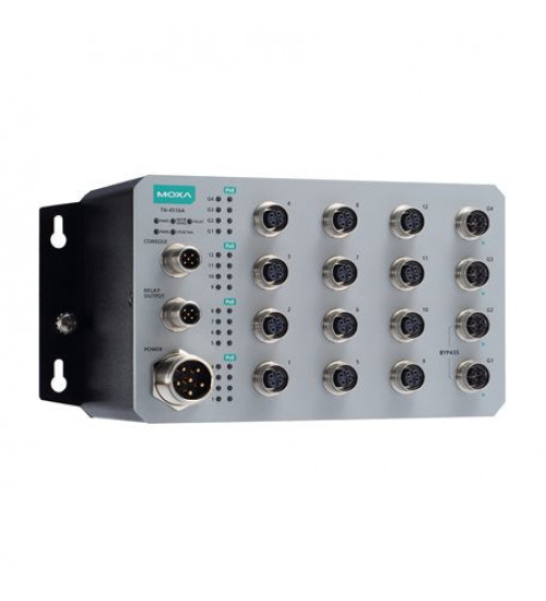 Moxa TN-4516A-12POE-2GPOE-2GTXBP-WV-T, EN 50155 12+4G/24+4G-port Gigabit Ethernet switches, Electrihub, Electrical store, Electrical supply store Moxa TN-4516A-12POE-2GPOE-2GTXBP-WV-T, EN 50155 12+4G/24+4G-port Gigabit Ethernet switches, Electrihub, Electrical store, Electrical supply store