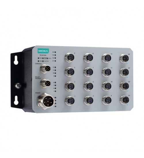 Moxa TN-4516A-4GTX-WV-T, EN 50155 12+4G/24+4G-port Gigabit Ethernet switches, Electrihub, Electrical store, Electrical supply store Moxa TN-4516A-4GTX-WV-T, EN 50155 12+4G/24+4G-port Gigabit Ethernet switches, Electrihub, Electrical store, Electrical supply store