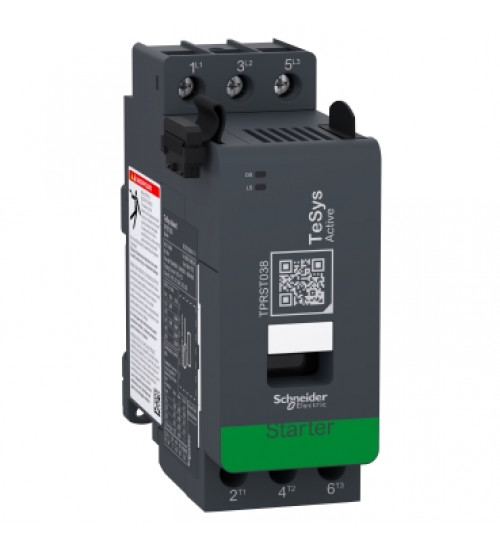 TPRST038 - Motor starter, TeSys island, 40A at AC-1, 38A at AC-3, 18.5kW, 20hp, DOL type - Schneider Electric
