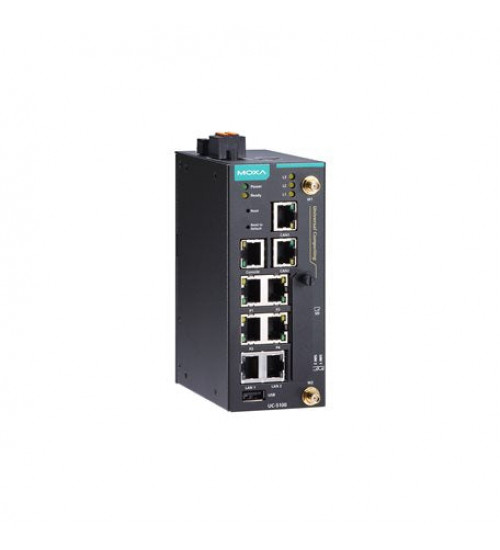 UC-5111-LX, Arm-based industrial computing platform with Cortex-A8 1 GHz CPU, 4 serial ports, 2 Ethernet ports, 1 SD slot, 2 CAN ports, 4 DIs, 4 DOs, 1 USB port, -10 to 60°C operating temperature range