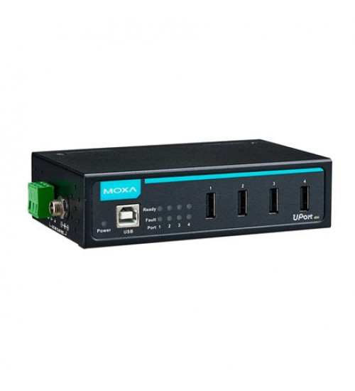 UPort 404-4-PORT, Industrial-Grade USB Hub, with Adapter, 0 to 60°C Operating Temperature UPort 404-4-PORT, Industrial-Grade USB Hub, with Adapter, 0 to 60°C Operating Temperature