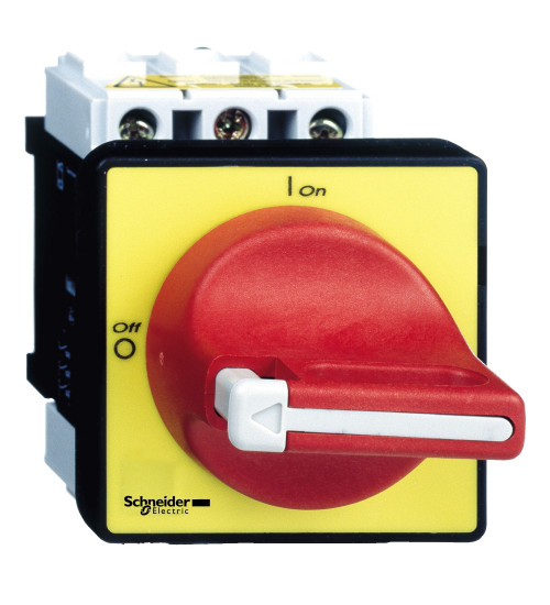 Schneider Electric VCF0 - TeSys Vario - emergency stop switch disconnector - 25 A - on door