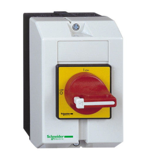 Schneider Electric VCF01GE - TeSys Vario enclosed, emergency switch disconnector, 16A, IP65