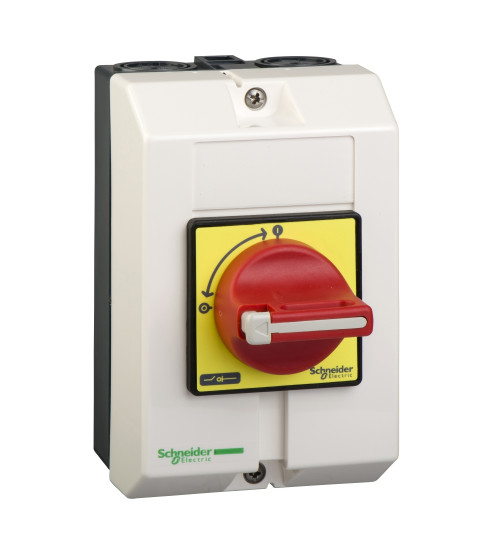 Schneider Electric VCF02GE - TeSys Vario enclosed, emergency switch disconnector, 10A, IP65
