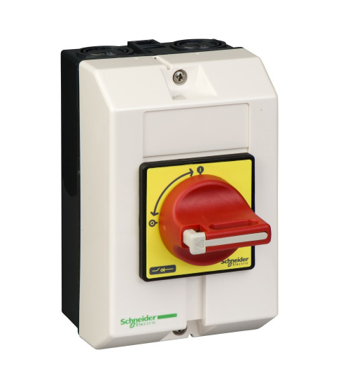 Schneider Electric VCF0GE - TeSys Vario enclosed, emergency switch disconnector, 20A, IP65