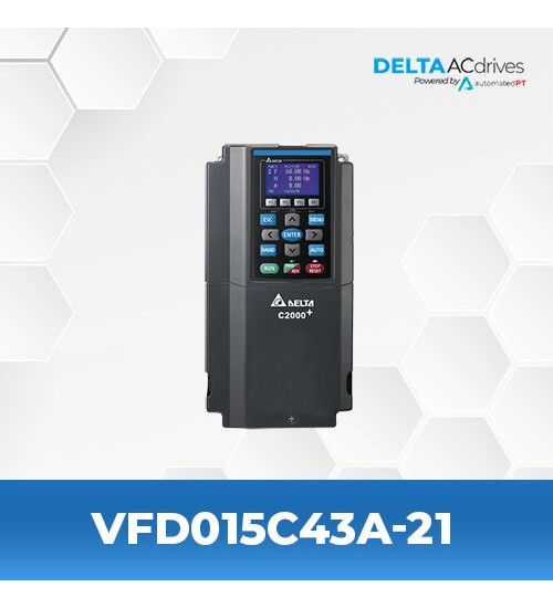 Delta VFD015C43A-21 C2000 Series Drive