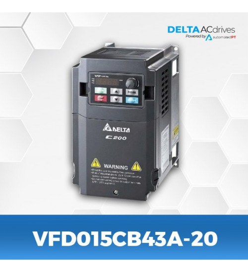 Delta VFD015CB43A-20 VFD-C200 Series Drive