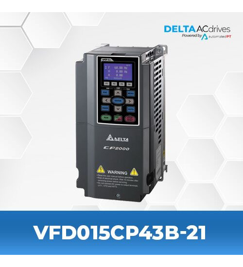 Delta VFD015CP43B-21 CP2000 Series Drive