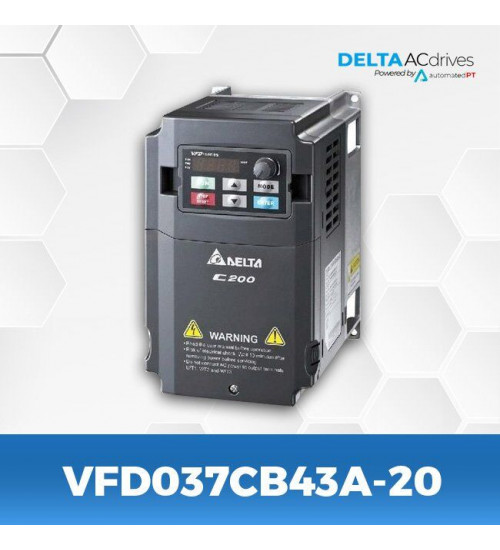 Delta VFD037CB43A-20 VFD-C200 Series Drive