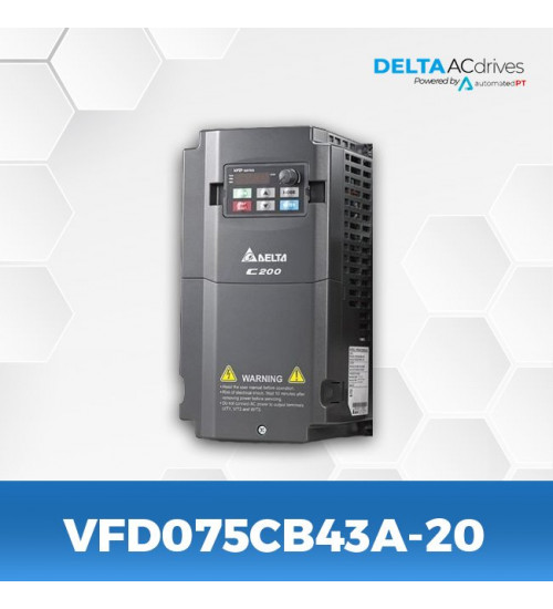 Delta VFD075CB43A-20 VFD-C200 Series Drive