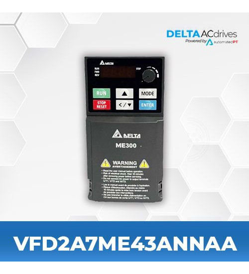 Delta VFD2A7ME43ANNAA ME300 Series Drive