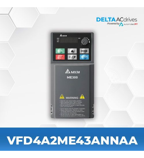 Delta VFD4A2ME43ANNAA ME300 Series Drive