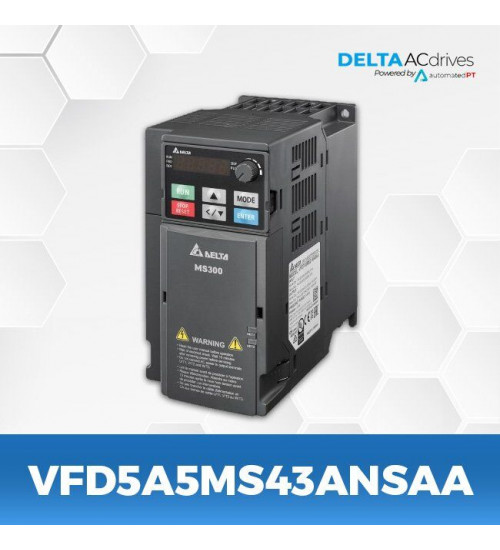 Delta VFD5A5MS43ANSAA MS300 Series Drive