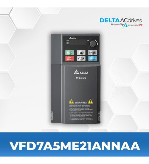 Delta VFD7A5ME21ANNAA ME300 Series Drive