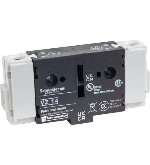 Schneider Electric VZ14 - TeSys VARIO - additional earthing block - 40 A - for V02...V2